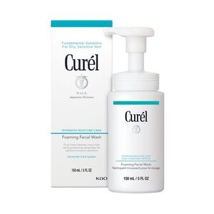 Curel Intensive Moisture Care Foaming Facial Wash